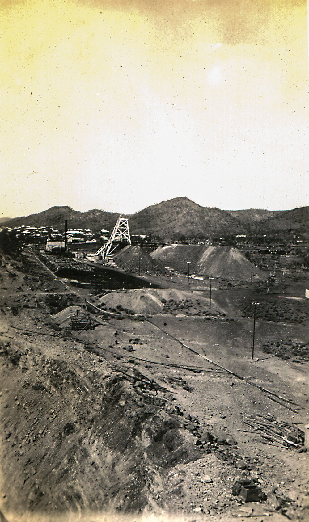 Davidson Shaft Black Star orebody, Mount Isa Mines, c.1932