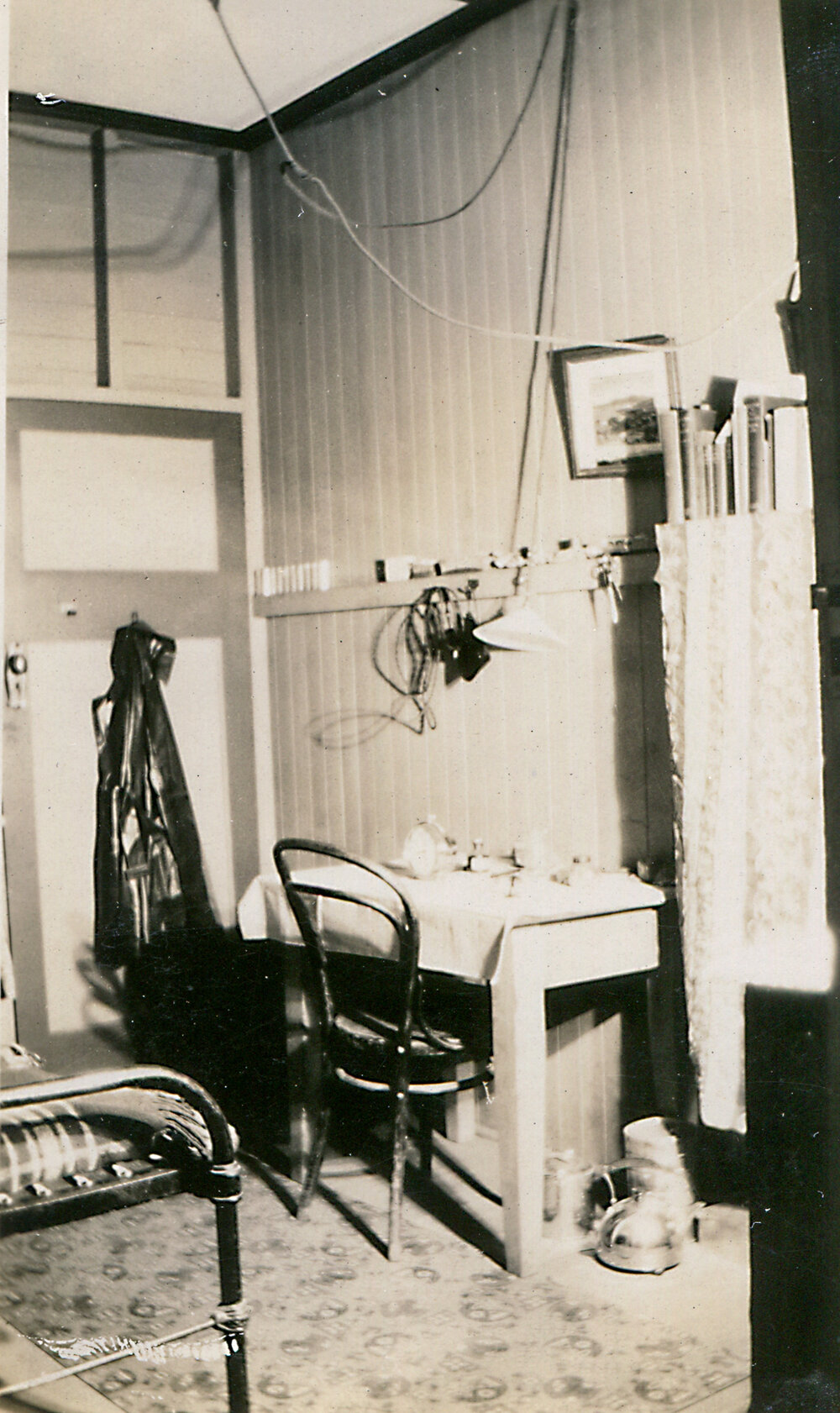 Interior of a dormitory, Mineside, c.1931