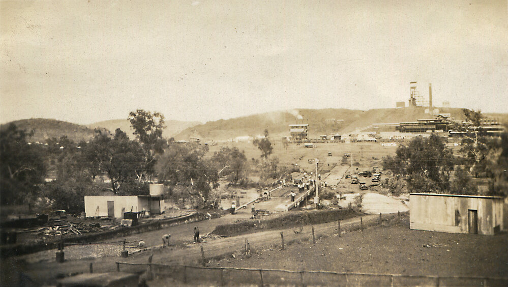 Isa Street Bridge under construction, Mount Isa City, c.1932