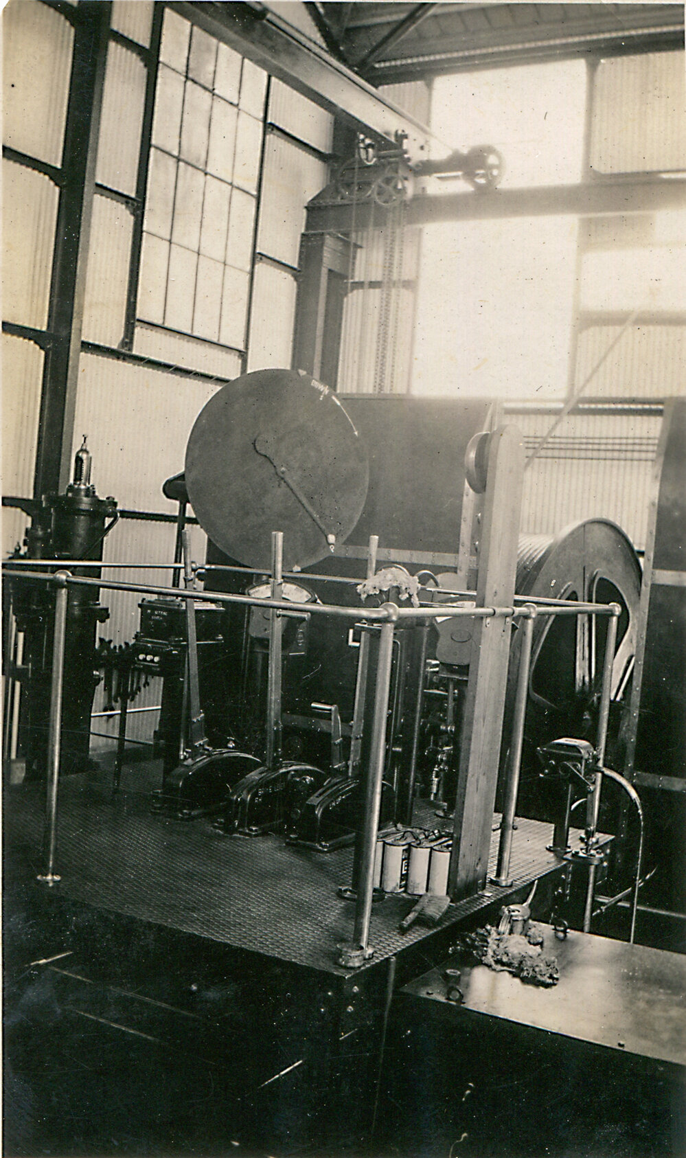 Level indicator at Urquhart Shaft winder, Mount Isa Mines, c.1931