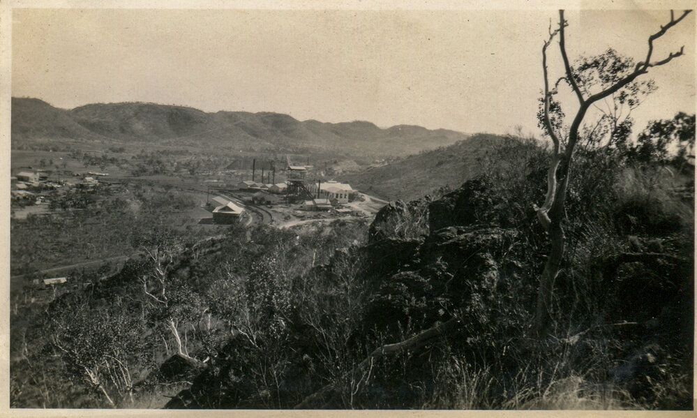 Man and Supply area, Mount Isa Mines, c.1932
