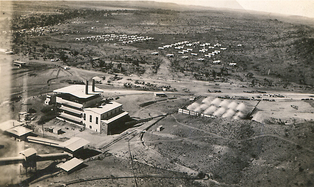 Mines Power Station and spray ponds, Mount Isa Mines, c.1932