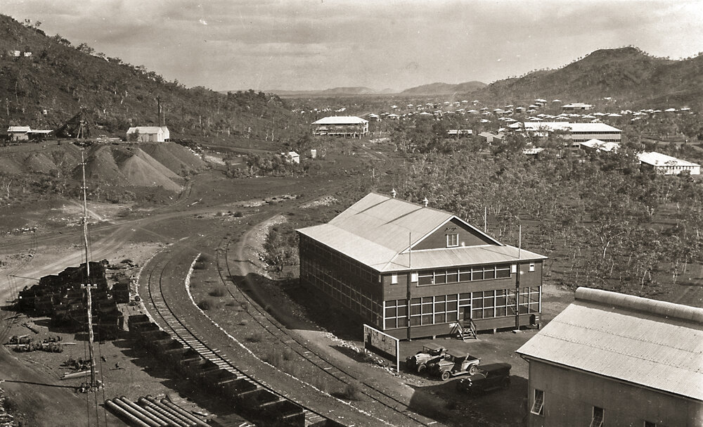MIM engineering office and change house, Mineside, c.1931