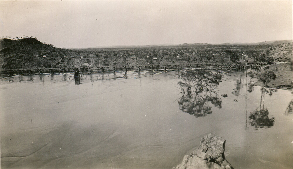 Mill Tailings Dam, Mount Isa Mines, c.1934
