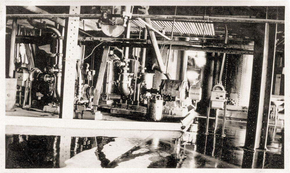 Mill vacuum pumps, Mount Isa Mines, c.1932