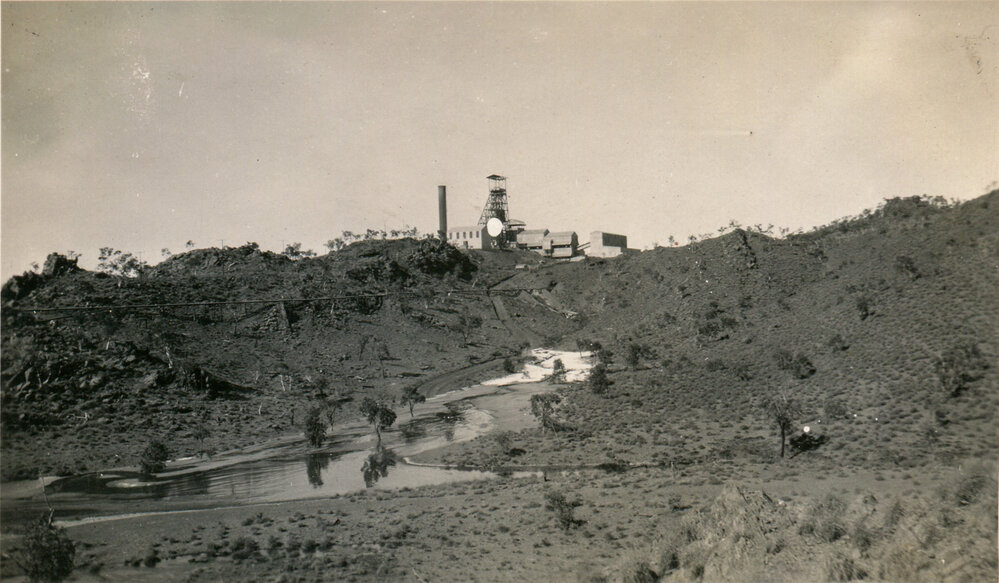 Mill and Tailings Dam, Mount Isa City, c.1931