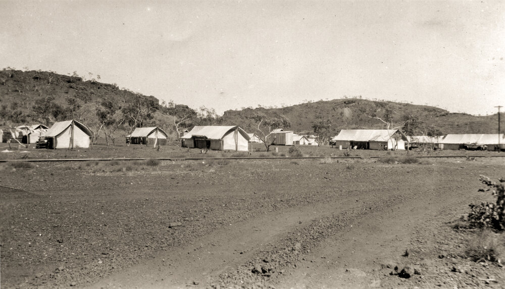 Tent accommodation for MIM Employees, c.1929