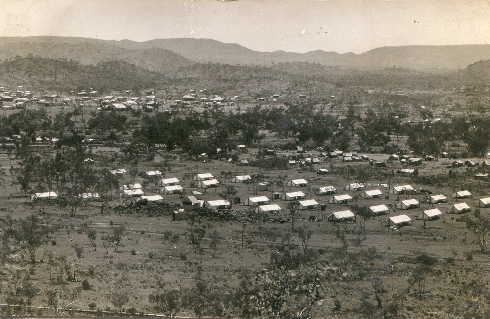 Tent city, c.1929