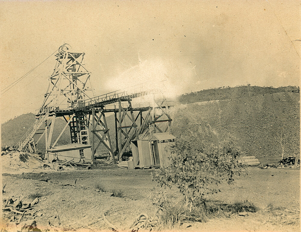 Davidson Shaft, Mount Isa Mines, c.1930