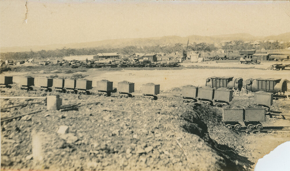 Excavations for Mines Power Station, Mount Isa Mines, c.1929