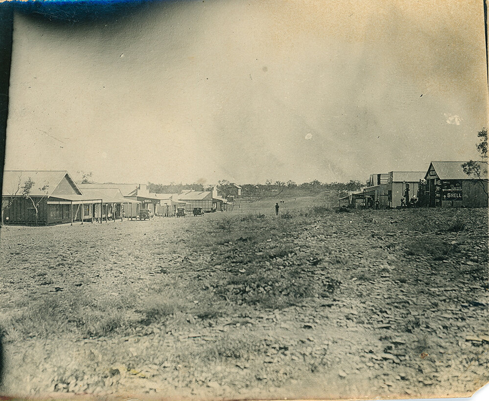 Miles Street, Mount Isa City, April 1930