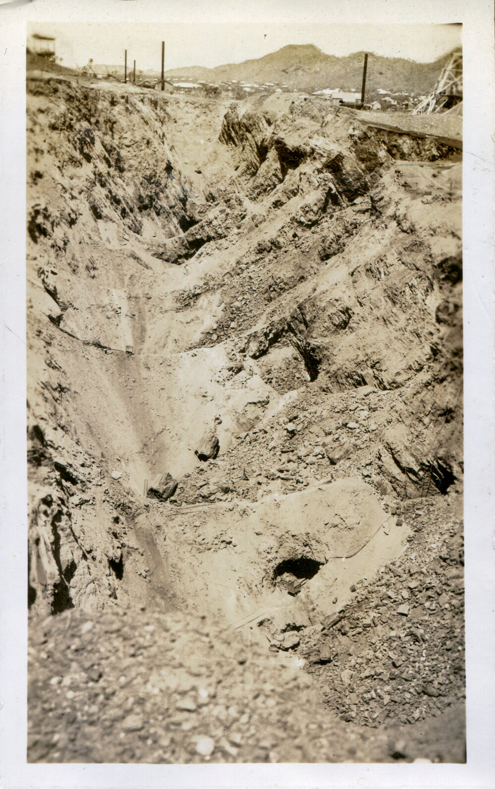 Black Star glory holes, Mount Isa Mines, c.1932