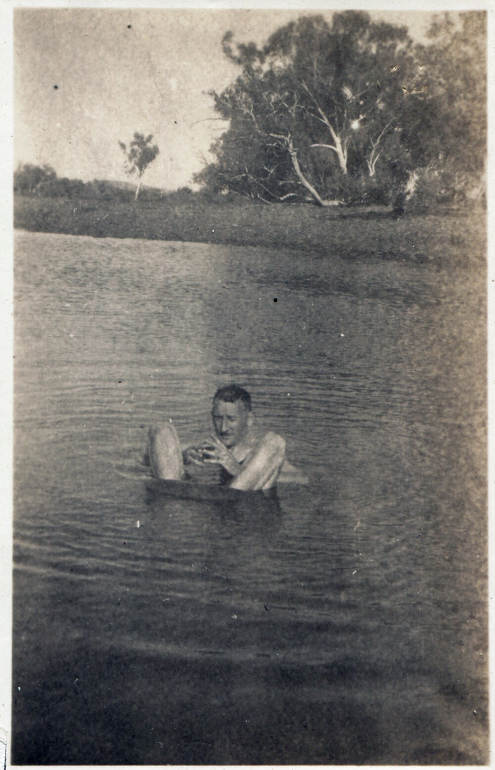 Cooling off in Mount Isa, c.1933