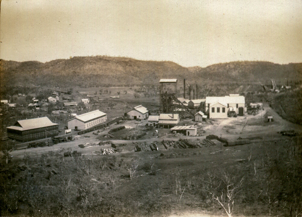 Man and Supply area, Mount Isa Mines, c.1932