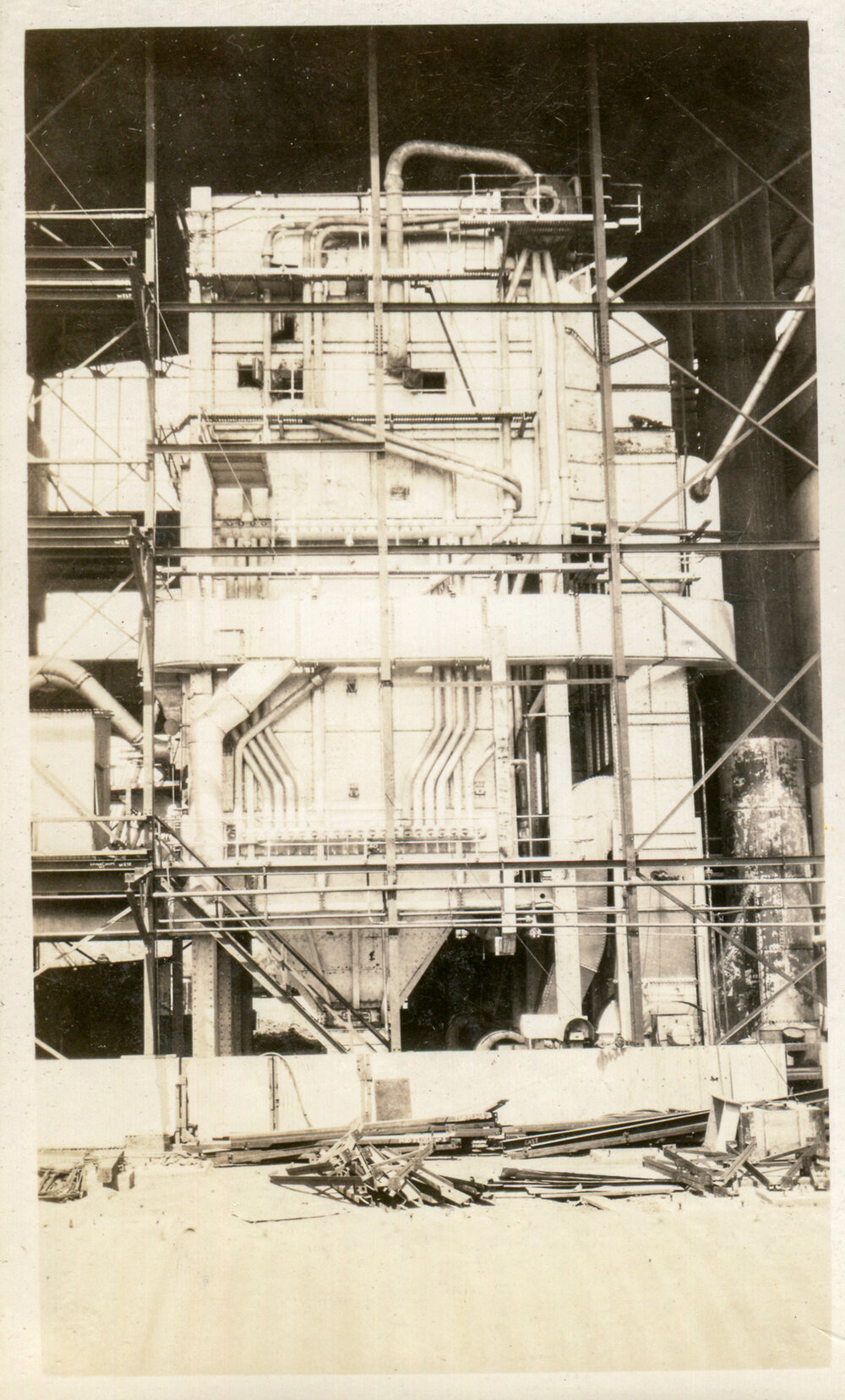 Boiler at Mines Power Station, Mount Isa Mines, c.1936