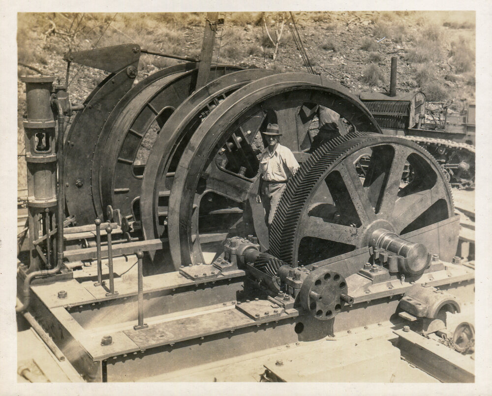 No 2 Ore Shaft winder, Mount Isa Mines, c.1937