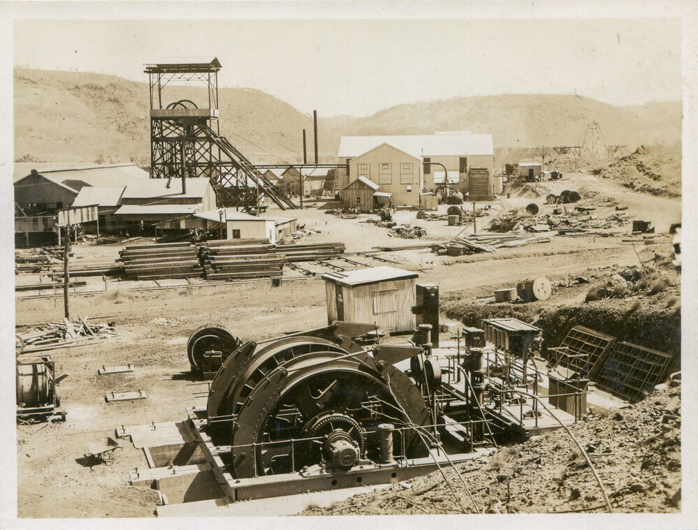 No 2 Ore Shaft winder, Mount Isa Mines, c.1937