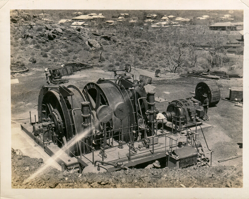 No 2 Ore Shaft winder, Mount Isa Mines, c.1937
