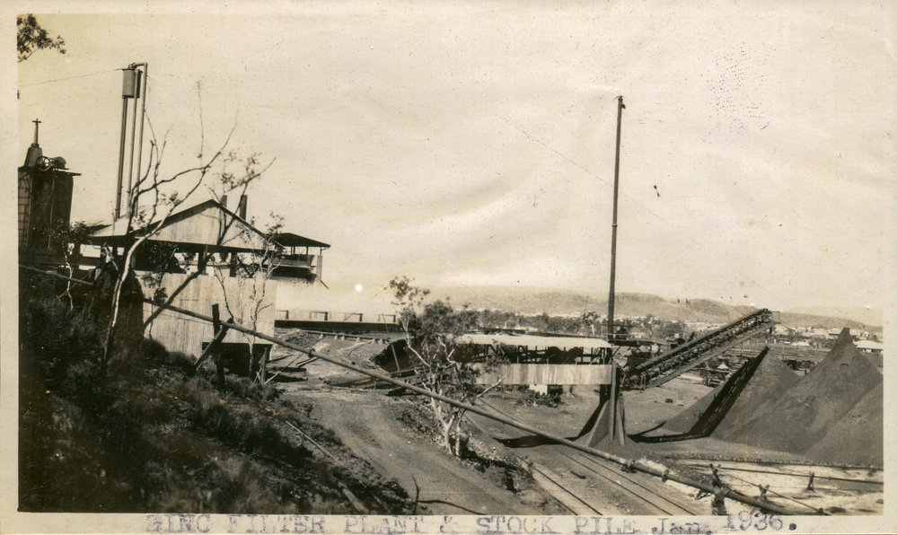 Zinc Filter Plant, Mount Isa Mines, January 1936