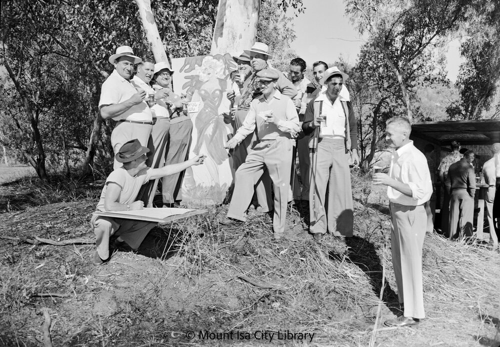 Golf Club Legacy Day Redpath &amp; Company at No 5 green, July 1956