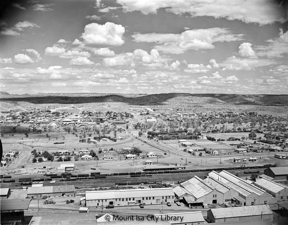 Mount Isa townside, c.1956