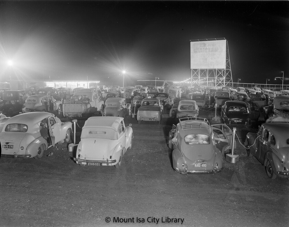 Tropicaire Drive In Theatre, Soldiers Hill, April 1956