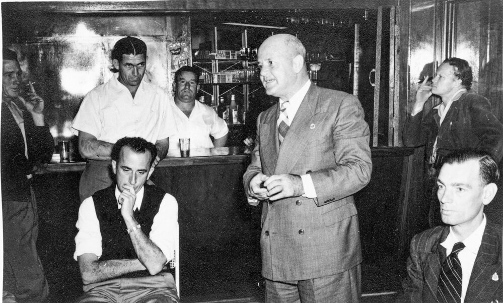 Mount Isa Clem Cross farewell party RSL Club, c.1955
