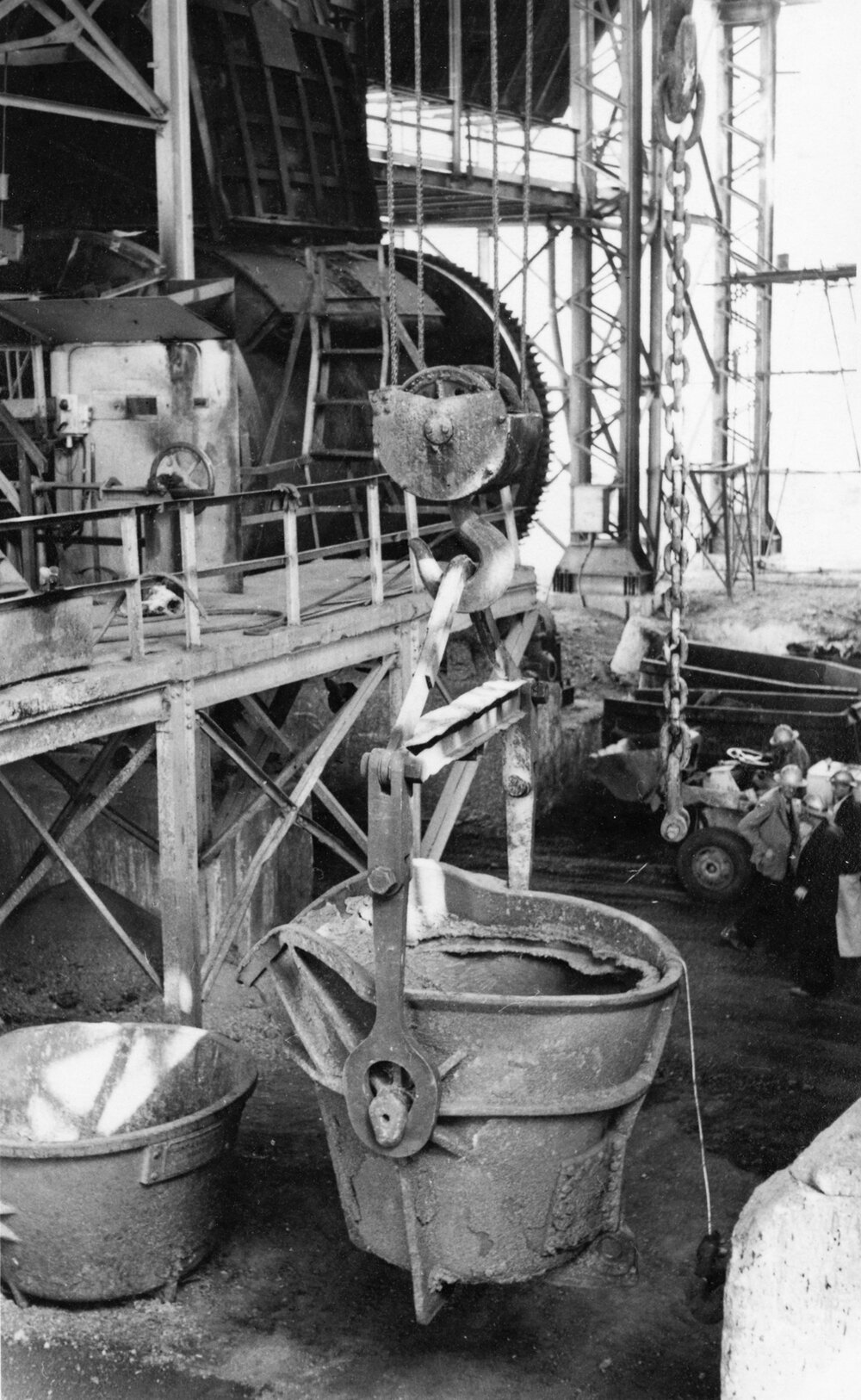 Copper Smelter Converter Aisle, Mount Isa Mines, c.1955