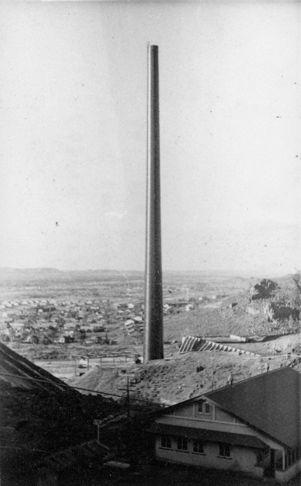 Copper Smelter Stack, Mount Isa Mines, c.1950