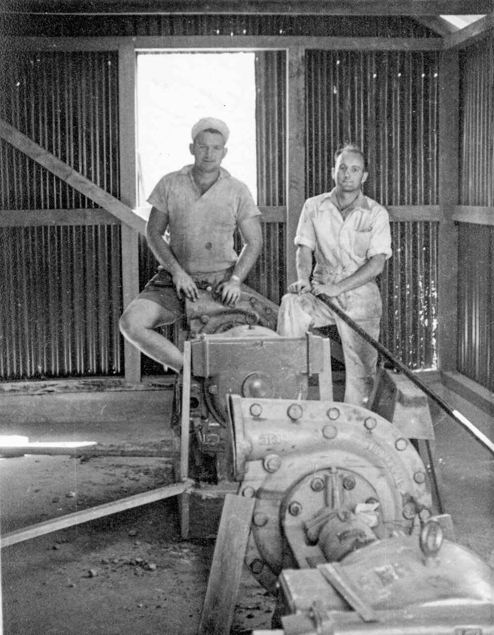 Mount Isa Mines Mill electrical construction Leo Fysh and Allen, c.1950