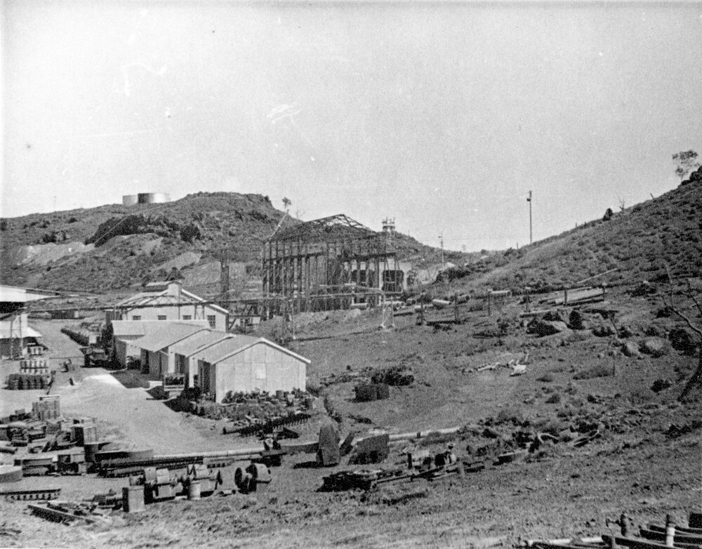 New crusher building, Mount Isa Mines, c.1950