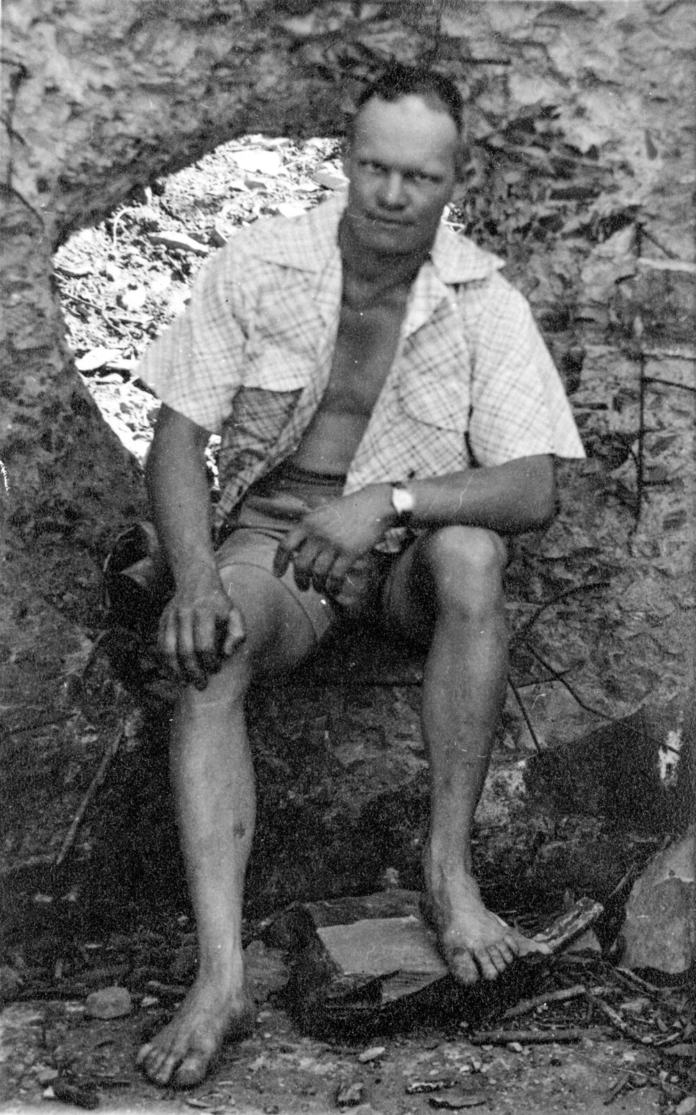 Peter Laurisen self portrait, August 1951