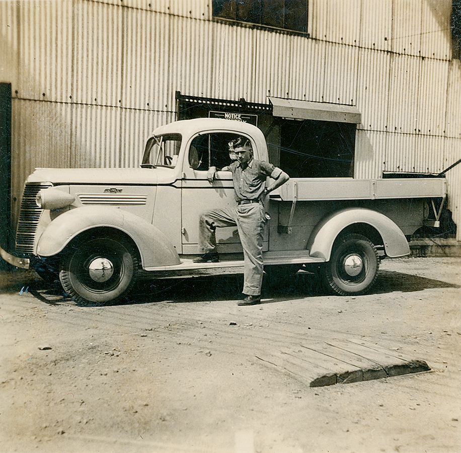 1939 Chevrolet surface service vehicle, Mount Isa Mines