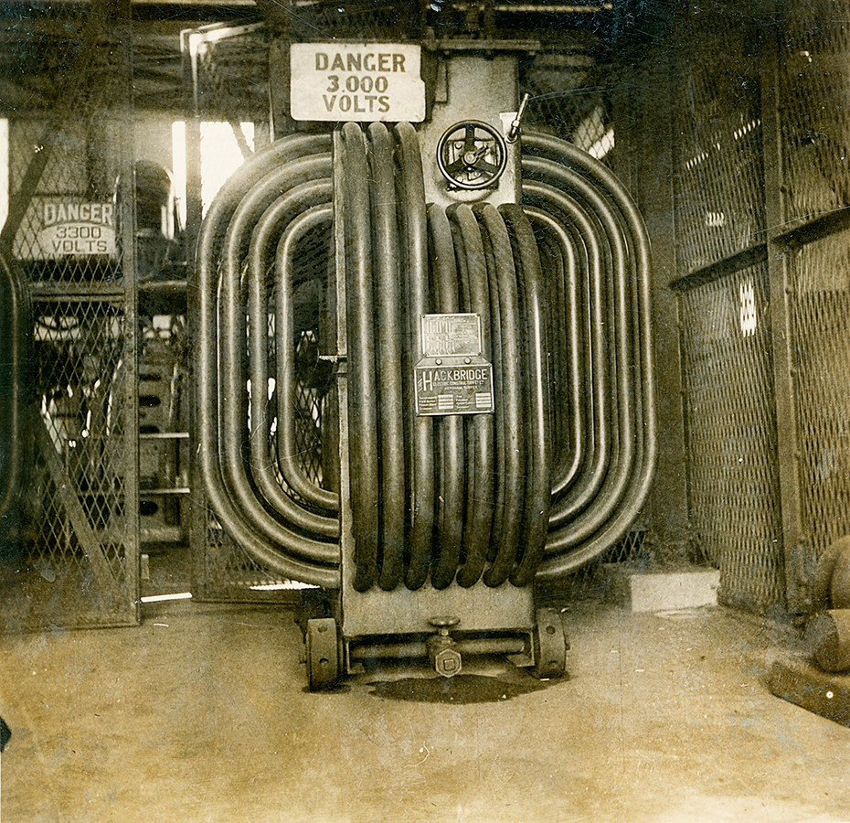 3000V Transformer on the surface, Mount Isa Mines