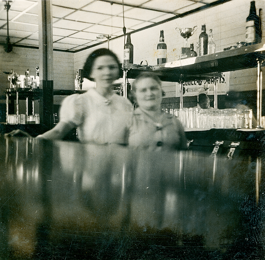 Bar staff at hotel