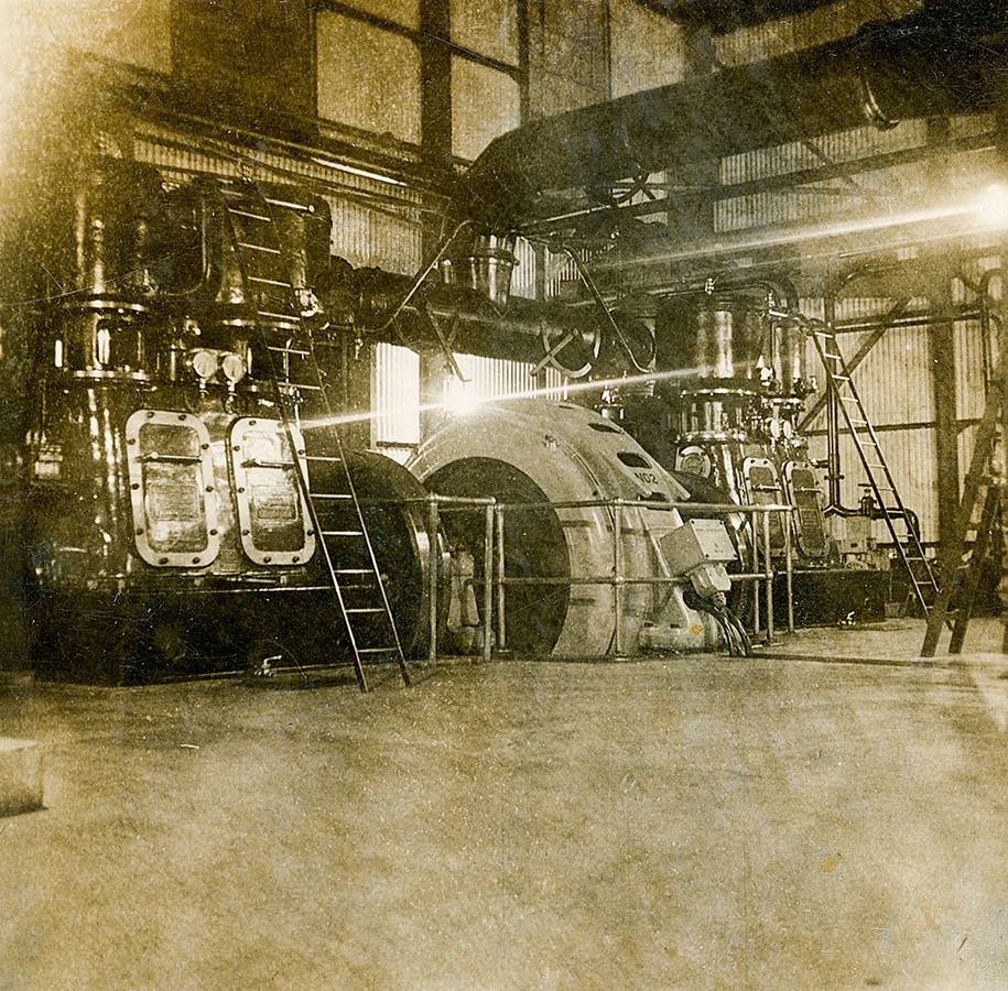 Bellis and Morcom air compressors, Man and Supply