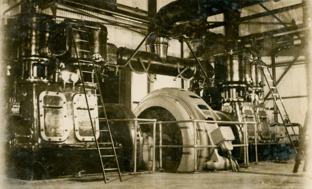 Bellis and Morcom compressor, Man and Supply