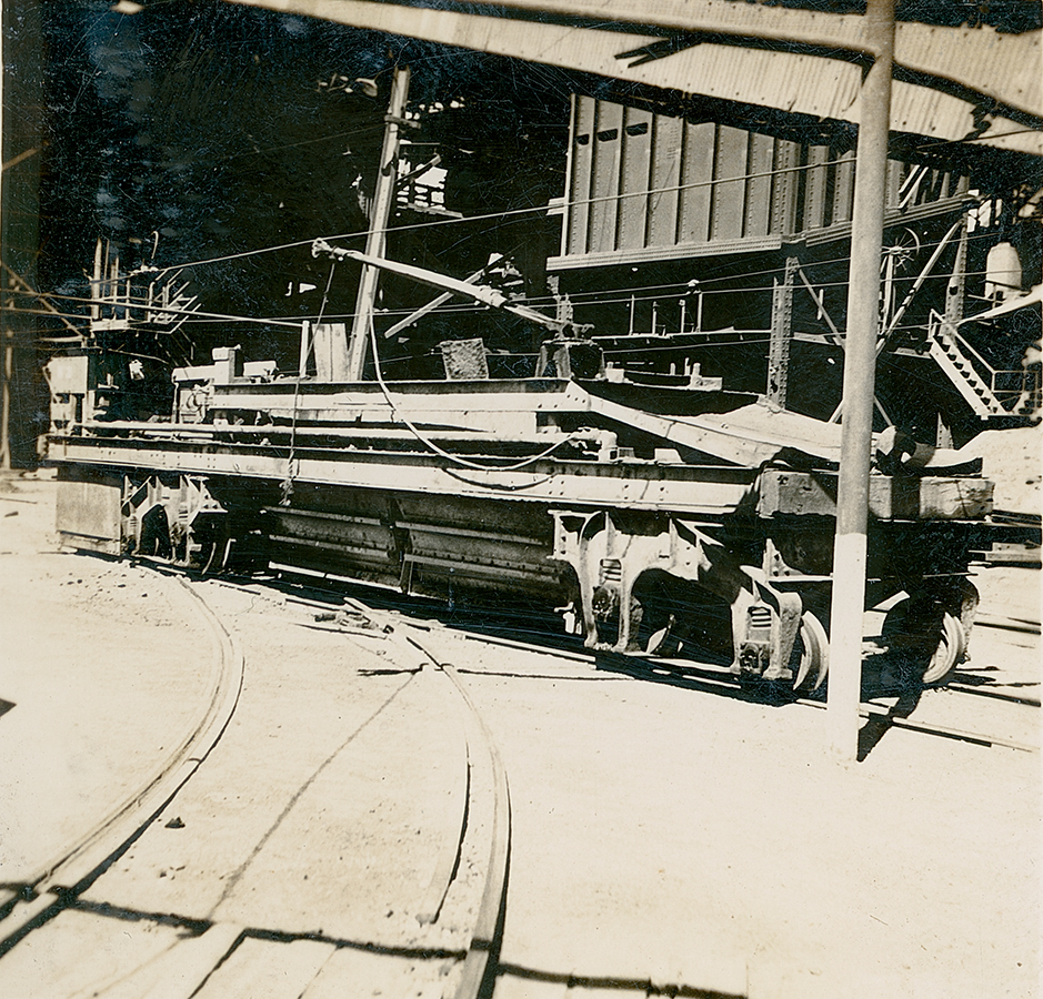 Charge car for Lead Smelter blast furnace