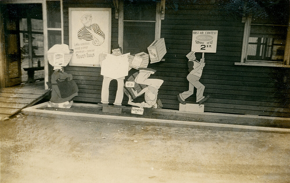 First-Aid contest advertising, Mount Isa Mines
