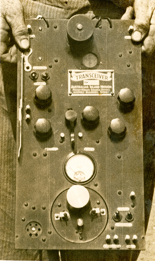 Inland Mission radio transceiver
