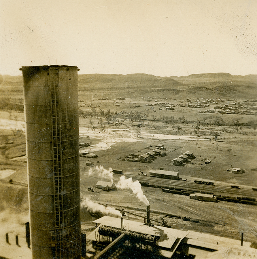 Looking NE towards Townside From Urquhart Shaft Headframe, c.1940s 