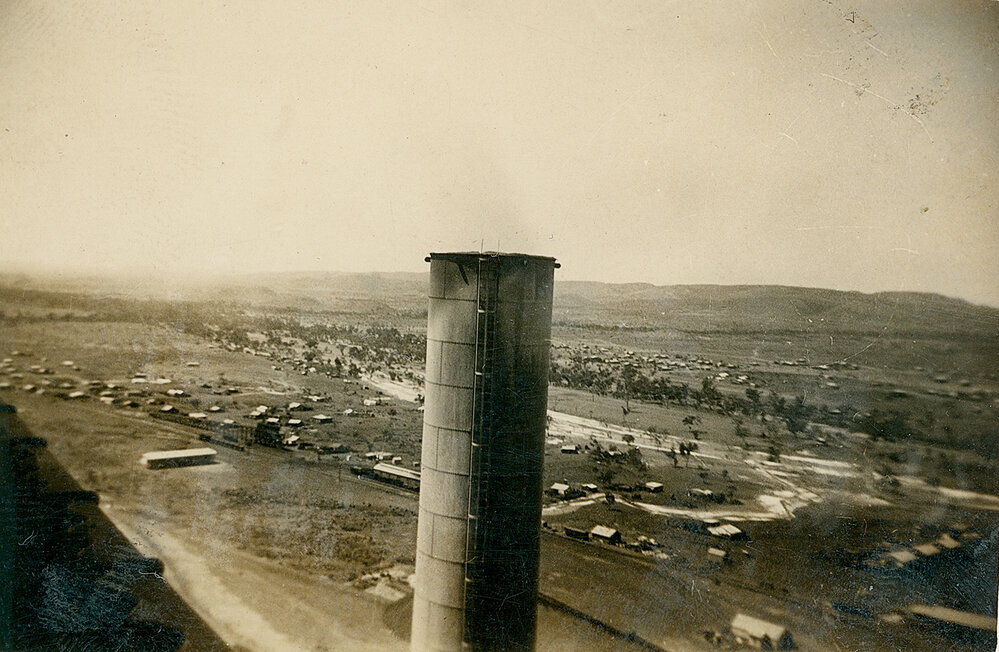 Looking NE from Urquhart Shaft headframe, c.1949 