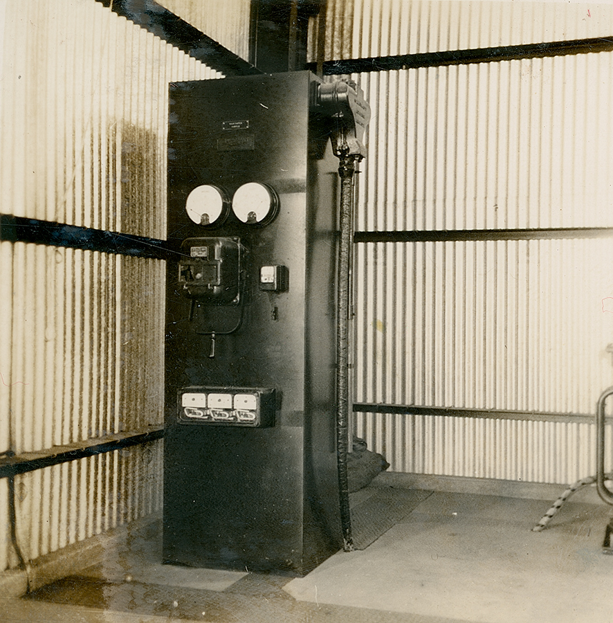 No 2 Ore Shaft winder HV cubicle 