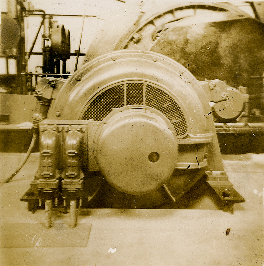 No 2 Oreshaft ropeway hoist motor non drive end 