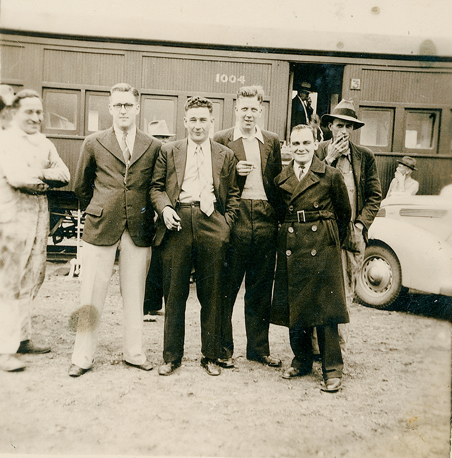 Farwell at station