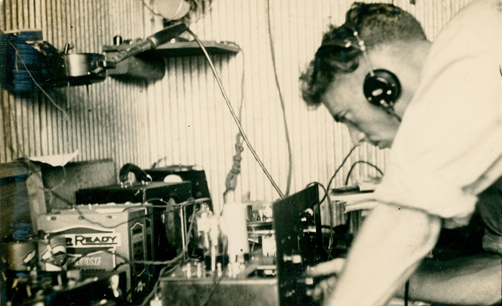 Portion of Western Radio Service depot