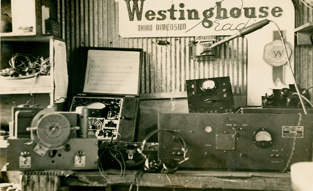 Portion of Western Radio Service depot 