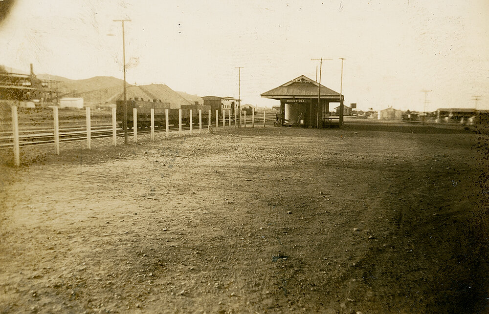 Railway station Mount Isa, c.1949 