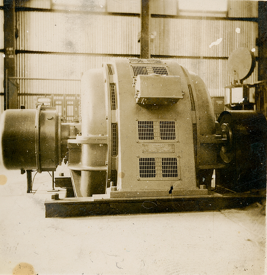 Ropeway Hoist motor No 2 Ore Shaft