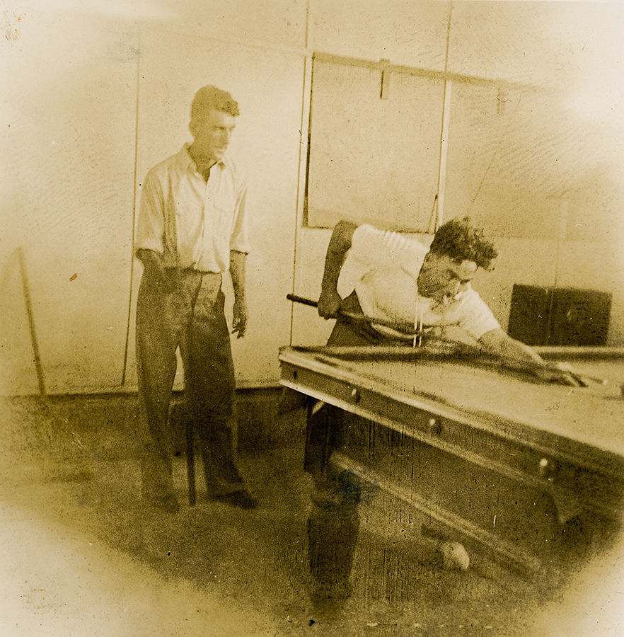 Snooker at hotel, Mount Isa City
